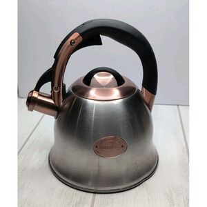 3.1 Quart Luxgrace Whistling Tea Kettle Stove Top, Food Grade Stainless Steel